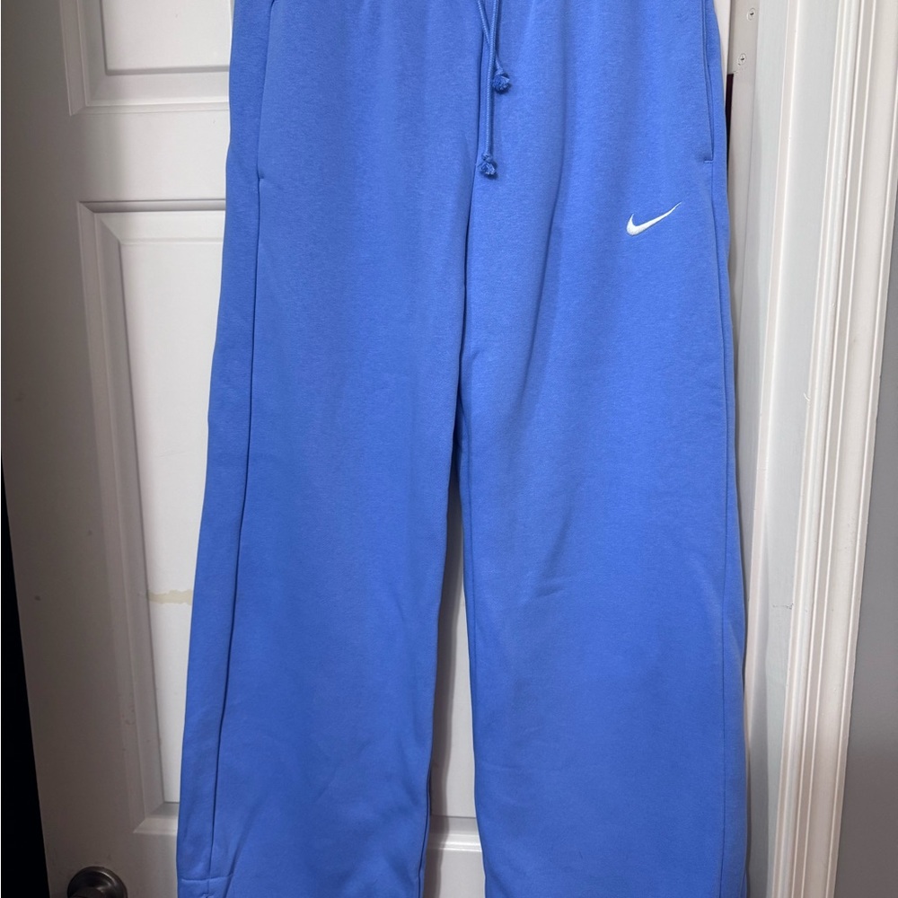 Nike  Blue Fleece Sweatpants